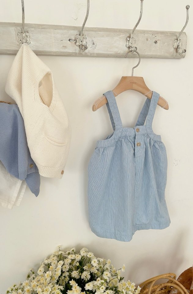 Studio M - Korean Children Fashion - #childofig - Jenny Suspender One-piece - 10