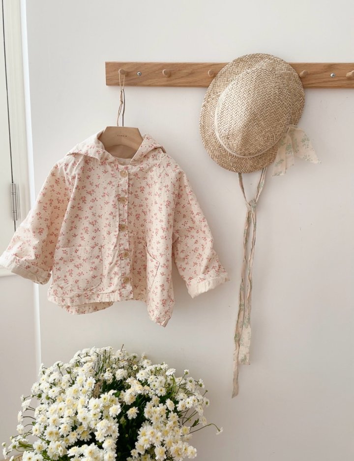 Studio M - Korean Children Fashion - #childofig - Windy Floral Print Jumper - 8