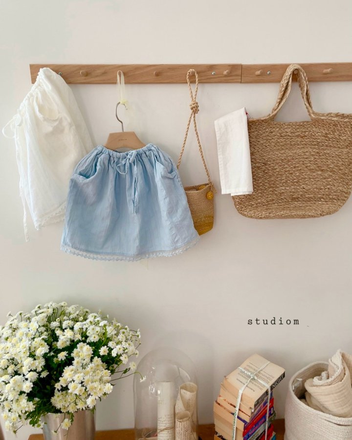 Studio M - Korean Children Fashion - #childofig - Amy Lace Skirt