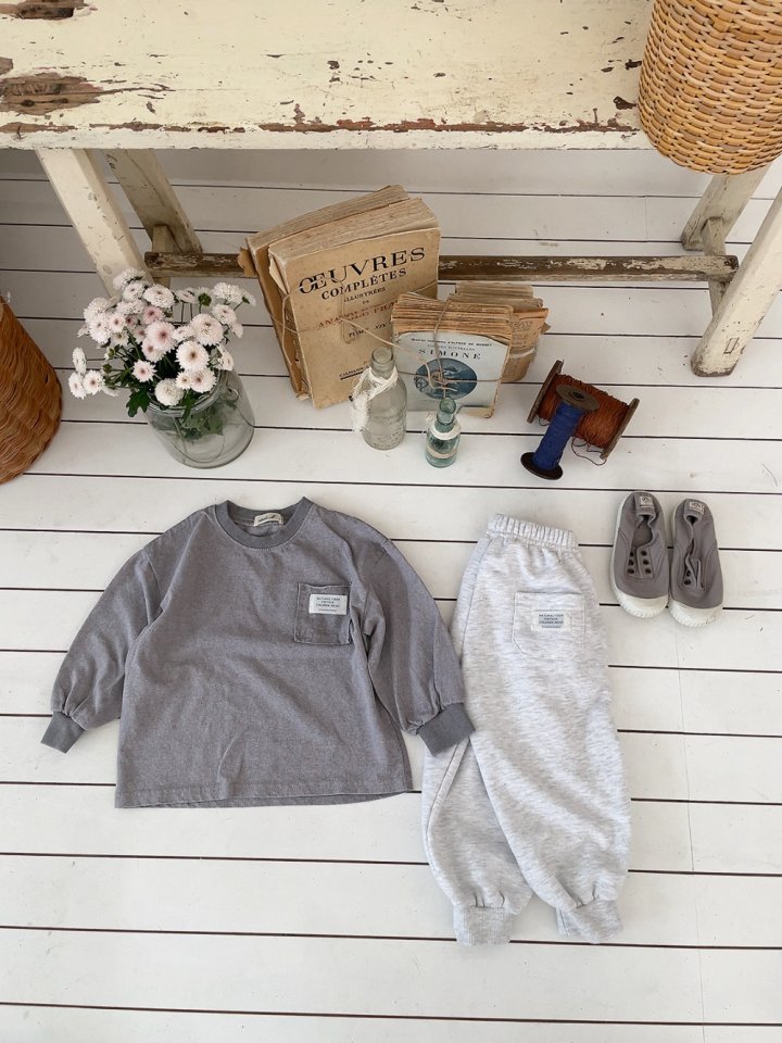 Studio M - Korean Children Fashion - #childofig - Juka Pocket Tee - 9