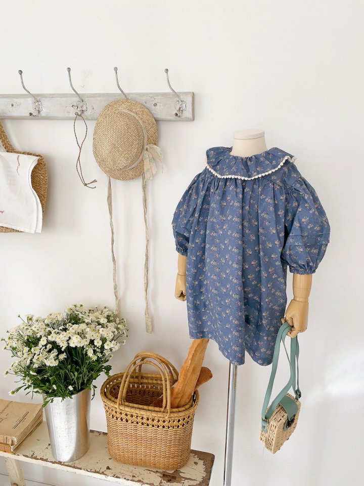 Studio M - Korean Children Fashion - #childofig - Kelly Frill Lace One-piece - 6