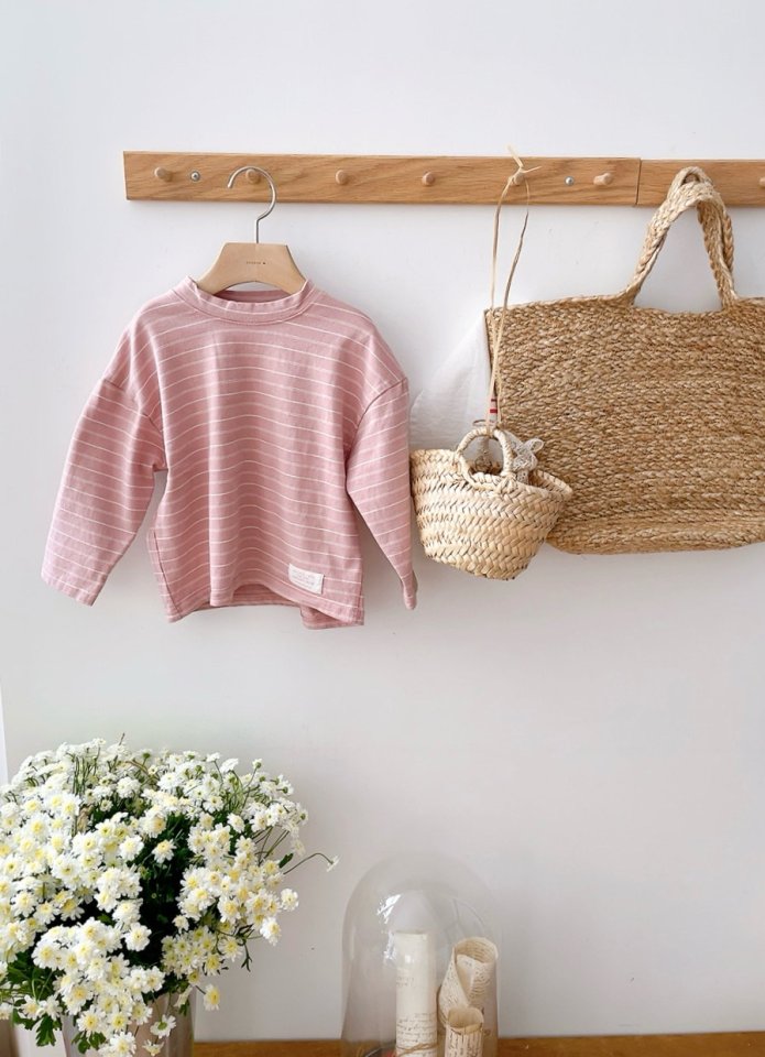 Studio M - Korean Children Fashion - #designkidswear - Mare Stripe Tee - 6