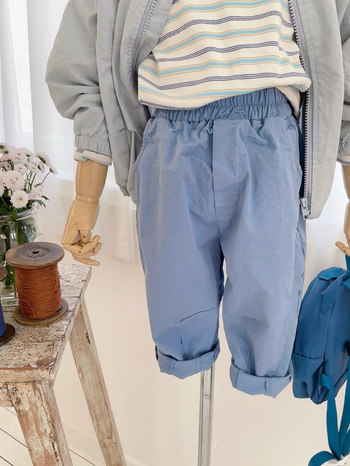 Studio M - Korean Children Fashion - #designkidswear - Rookie Cut Wide Pants - 5