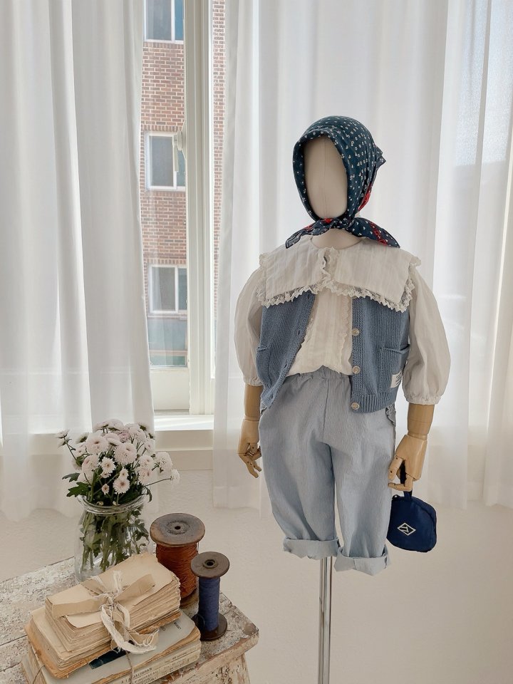 Studio M - Korean Children Fashion - #designkidswear - Amy Lace Blouse - 2