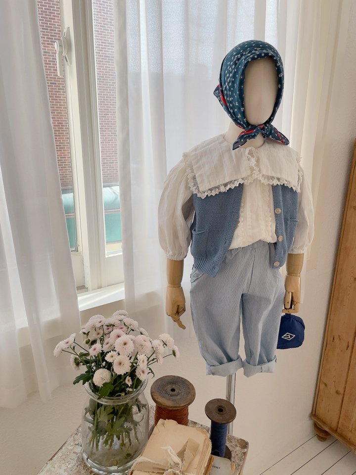 Studio M - Korean Children Fashion - #discoveringself - Amy Lace Blouse - 3