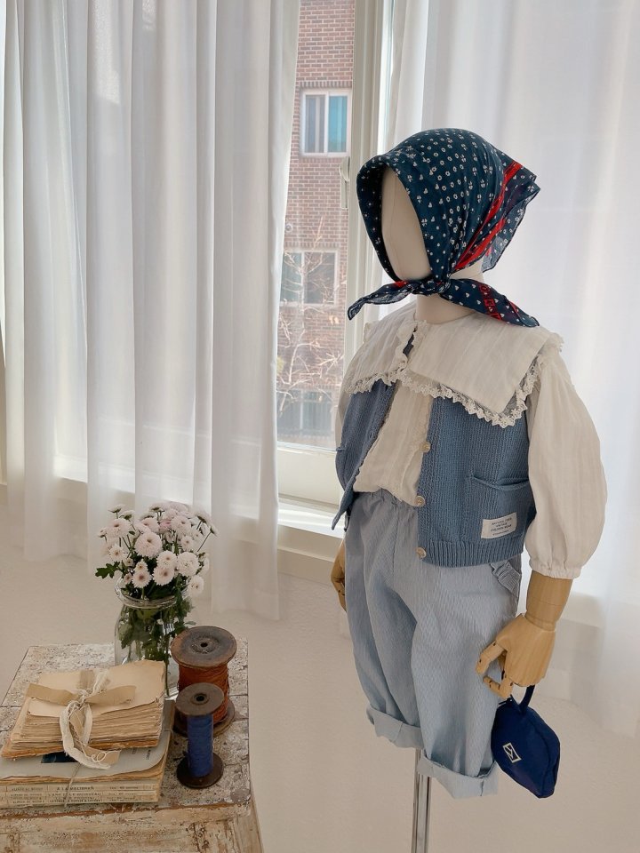 Studio M - Korean Children Fashion - #discoveringself - Amy Lace Blouse - 4