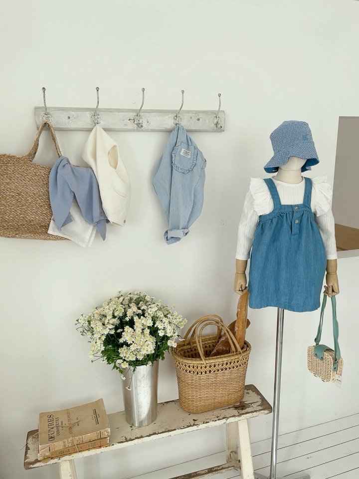 Studio M - Korean Children Fashion - #kidsshorts - Jenny Suspender One-piece - 2