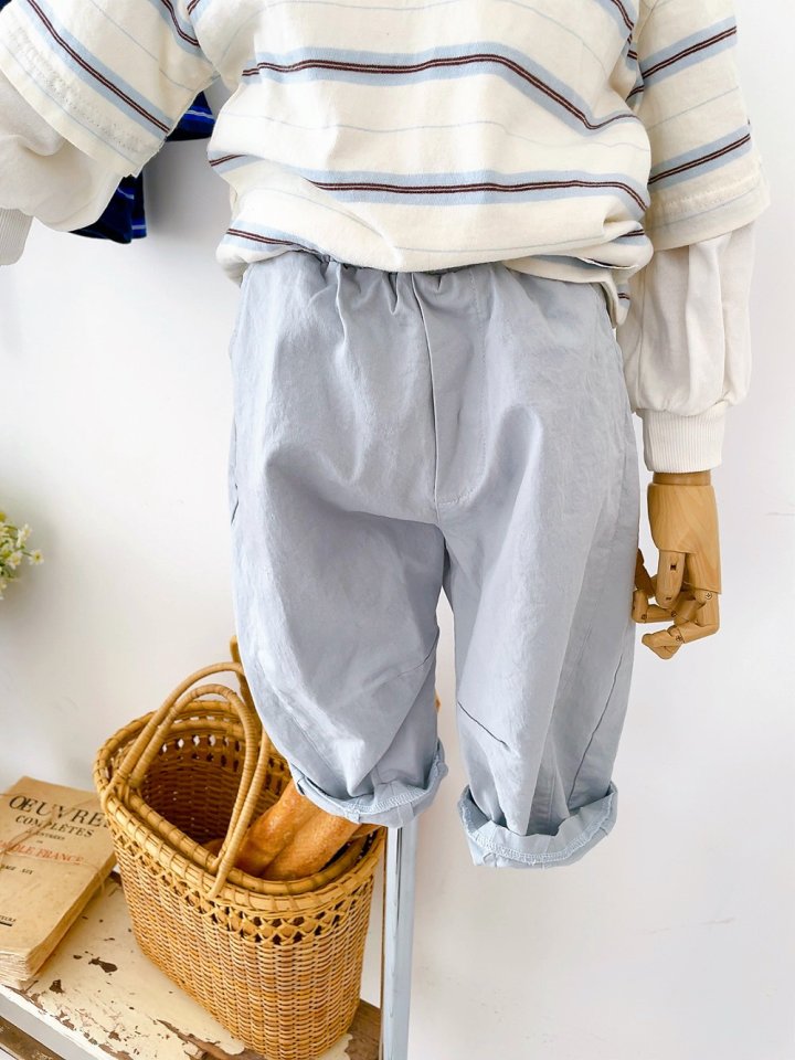 Studio M - Korean Children Fashion - #kidsstore - Rookie Cut Wide Pants - 9