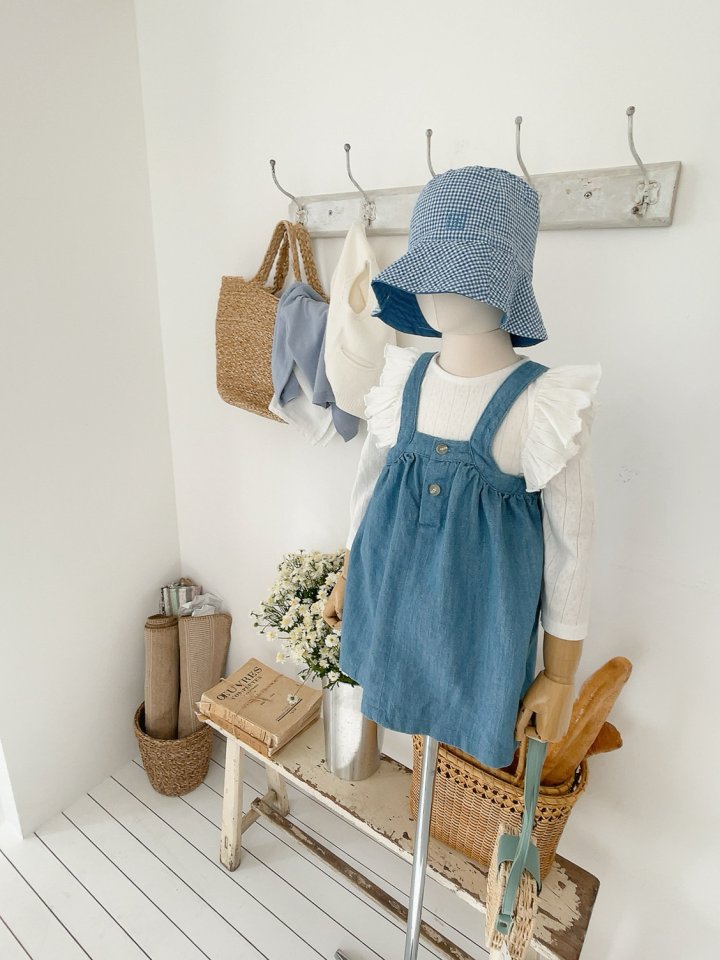 Studio M - Korean Children Fashion - #kidsstore - Jenny Suspender One-piece - 4