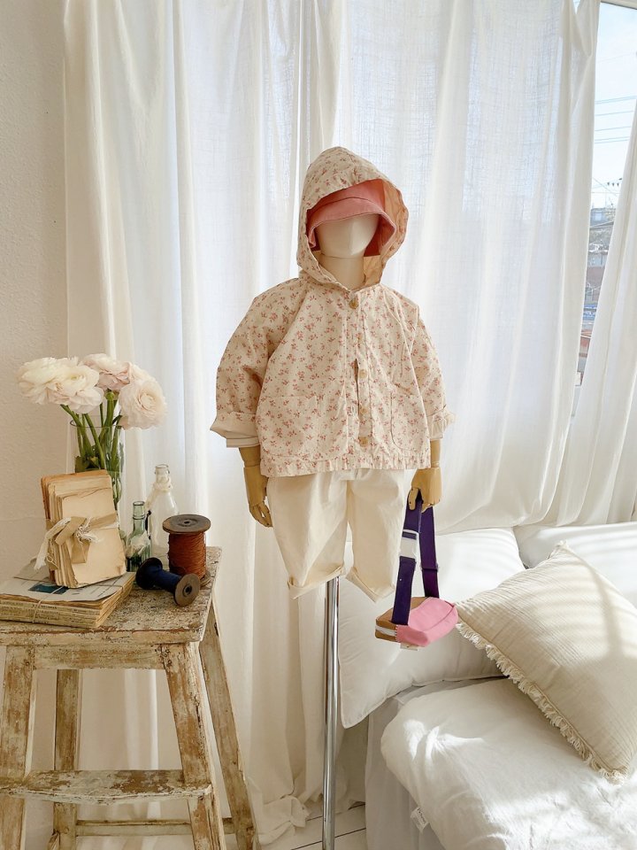 Studio M - Korean Children Fashion - #kidzfashiontrend - Windy Floral Print Jumper - 2