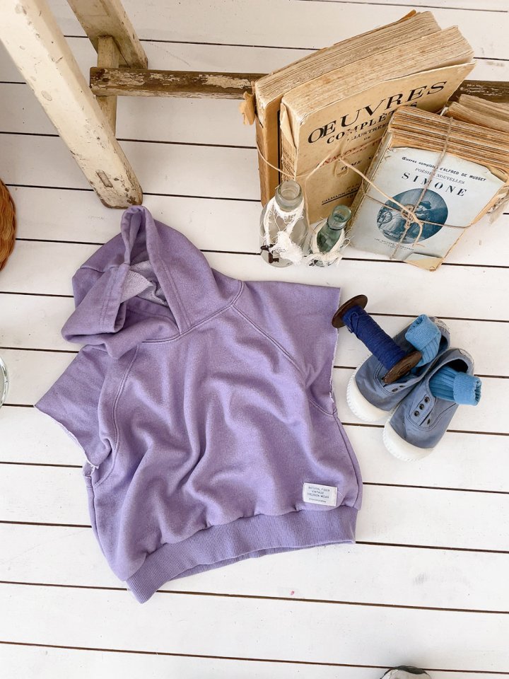 Studio M - Korean Children Fashion - #littlefashionista - Alex Vest Hoodie - 7
