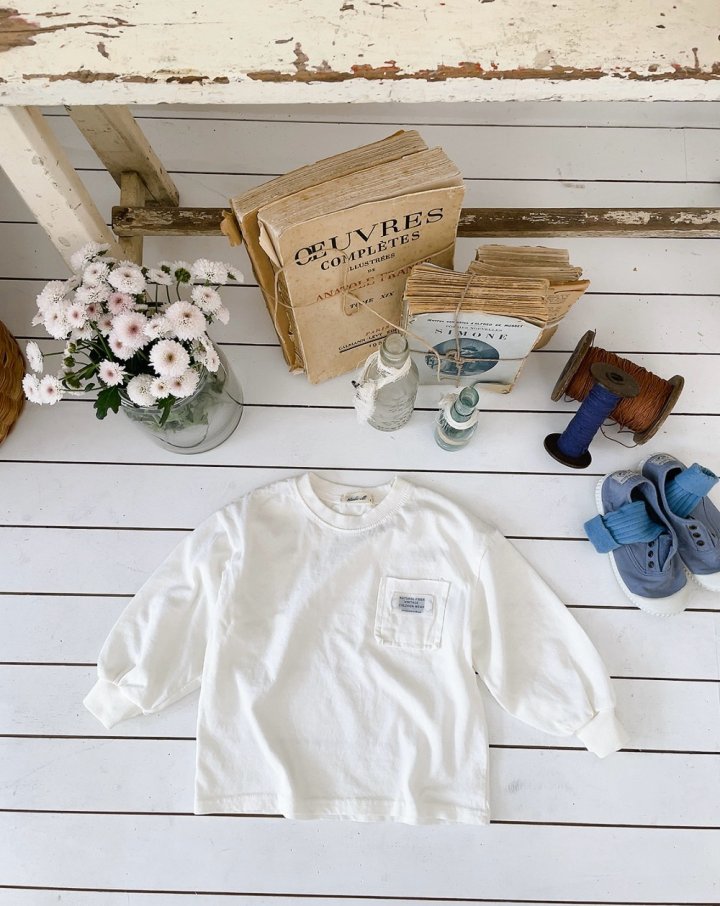 Studio M - Korean Children Fashion - #littlefashionista - Juka Pocket Tee - 2