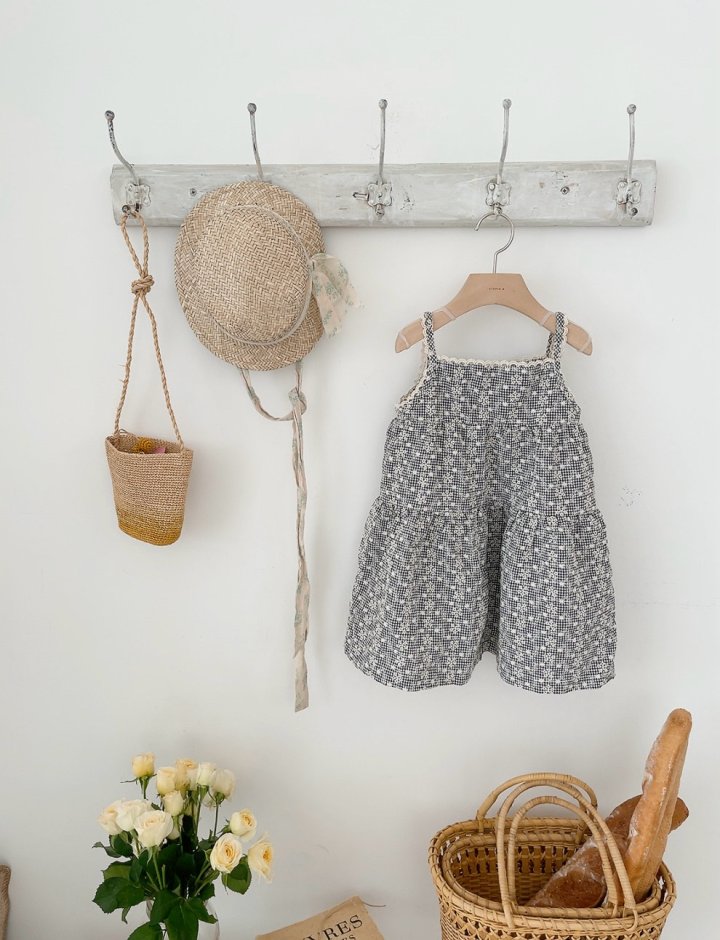 Studio M - Korean Children Fashion - #magicofchildhood - Margaret Strap Lace One-piece - 11