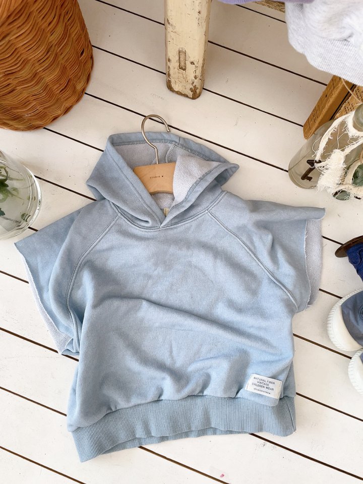 Studio M - Korean Children Fashion - #magicofchildhood - Alex Vest Hoodie - 8