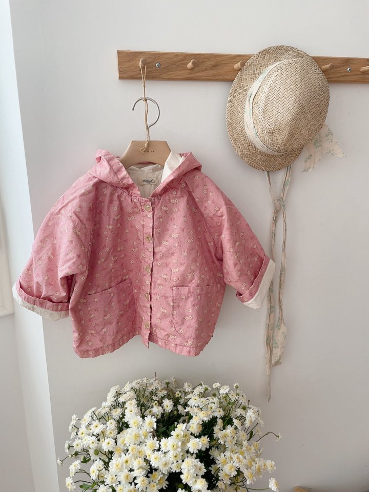 Studio M - Korean Children Fashion - #minifashionista - Windy Floral Print Jumper - 6