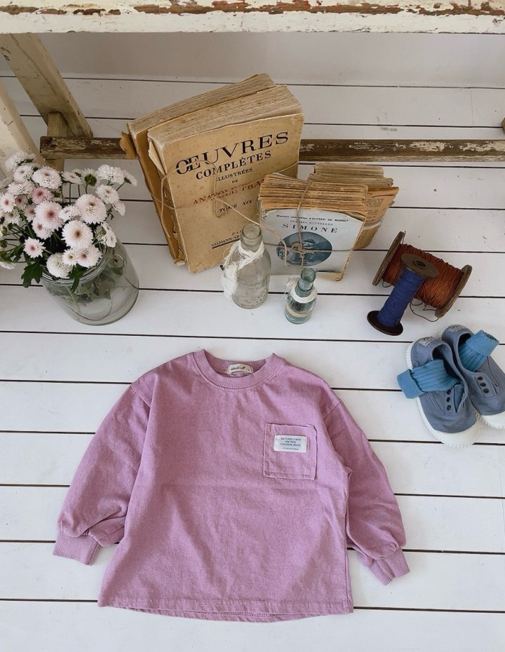 Studio M - Korean Children Fashion - #magicofchildhood - Juka Pocket Tee - 4