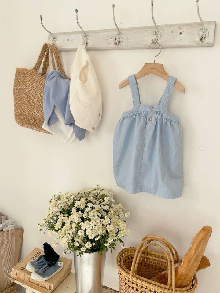 Studio M - Korean Children Fashion - #prettylittlegirls - Jenny Suspender One-piece - 9
