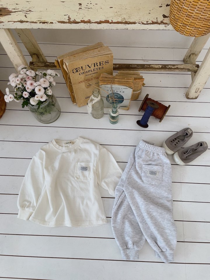 Studio M - Korean Children Fashion - #stylishchildhood - Juka Pocket Tee - 8