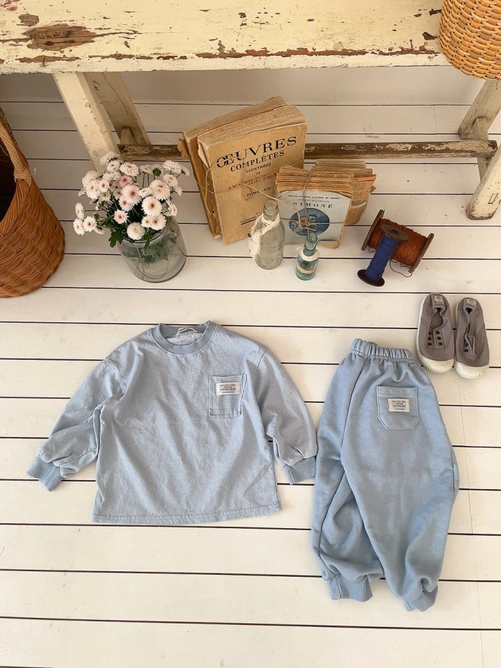Studio M - Korean Children Fashion - #todddlerfashion - Juka Pocket Tee - 6