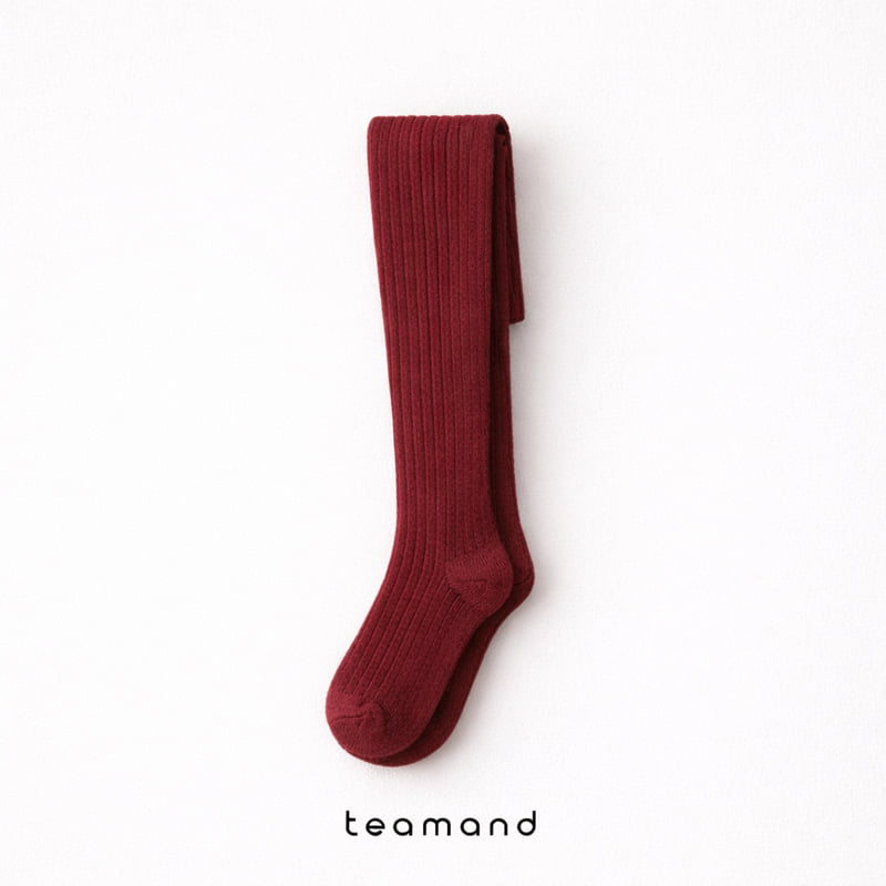 Teamand - Korean Children Fashion - #Kfashion4kids - Ribbed Tights - 7