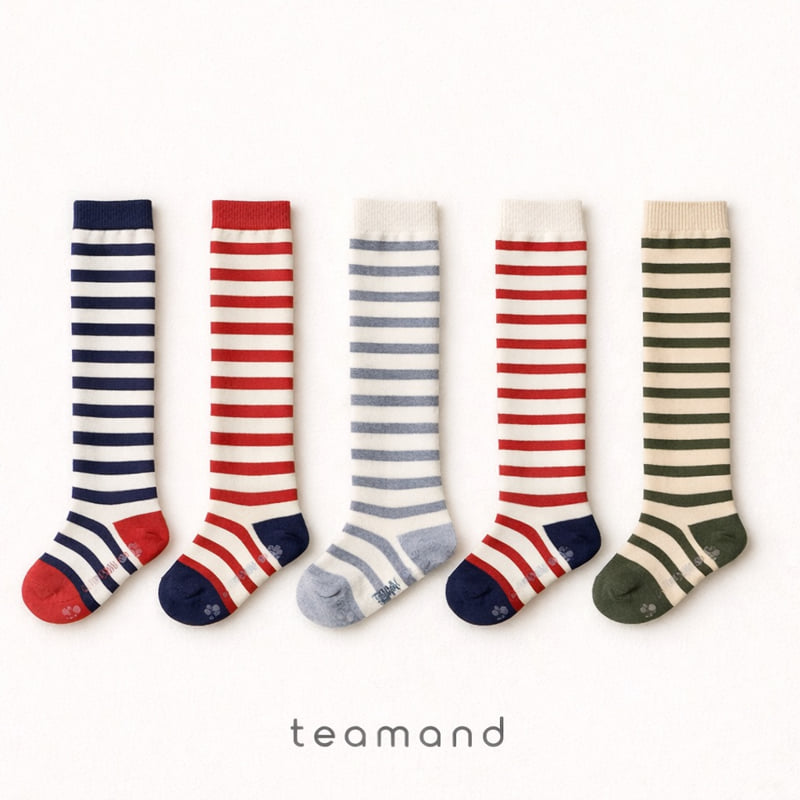 Teamand - Korean Children Fashion - #childofig - Papillon Knee Socks