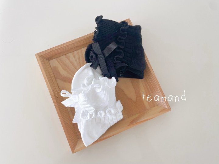 Teamand - Korean Children Fashion - #discoveringself - Double Ribbon Set - 6
