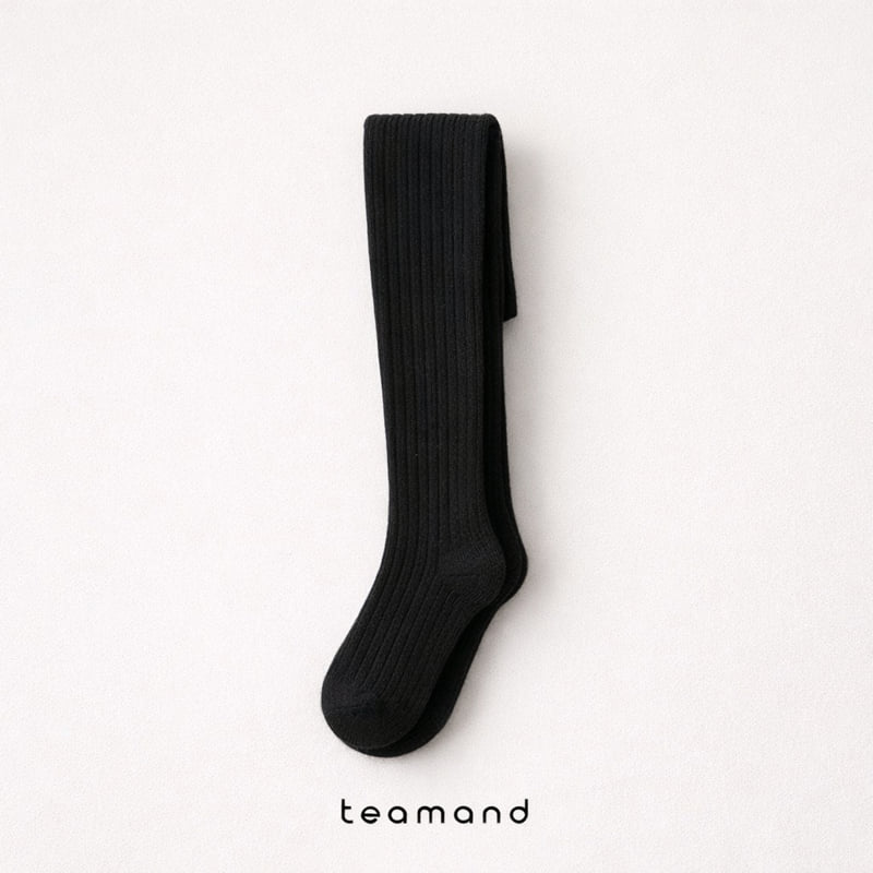Teamand - Korean Children Fashion - #discoveringself - Ribbed Tights - 2