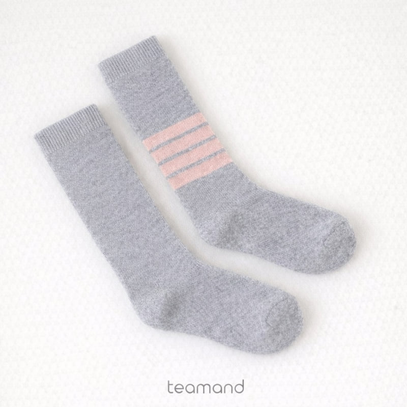 Teamand - Korean Children Fashion - #discoveringself - Half Knee Socks Set - 2