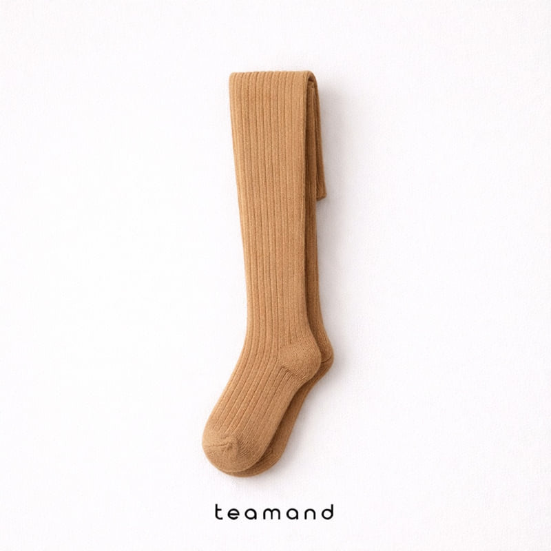 Teamand - Korean Children Fashion - #fashionkids - Ribbed Tights - 3
