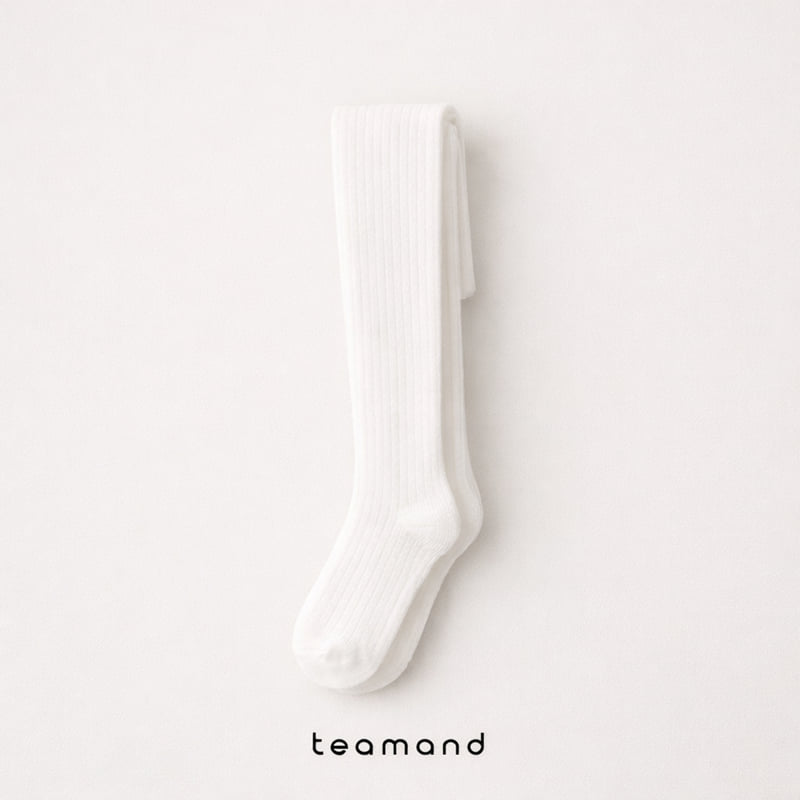 Teamand - Korean Children Fashion - #kidzfashiontrend - Ribbed Tights - 6
