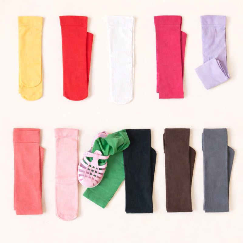 Teamand - Korean Children Fashion - #kidzfashiontrend - High Elastic Knee Socks - 8