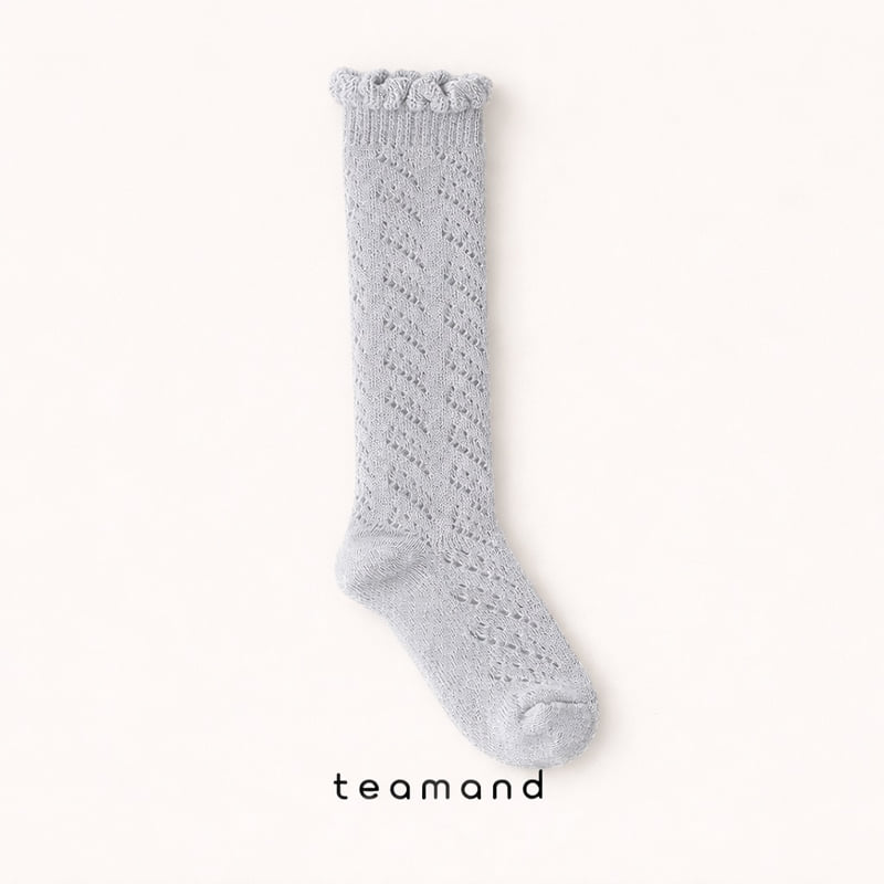Teamand - Korean Children Fashion - #kidzfashiontrend - Knitted Knee Socks Set - 2