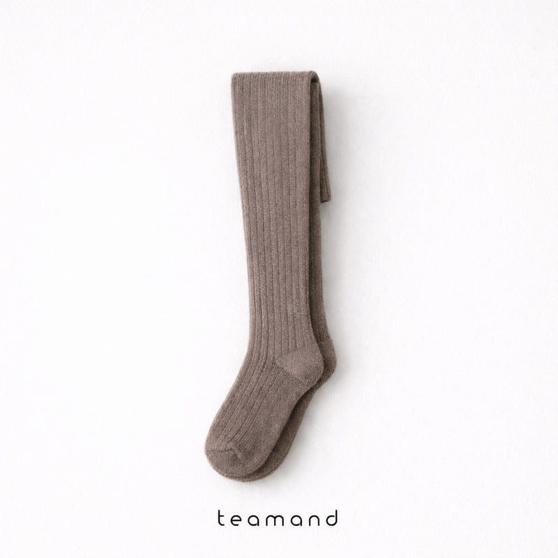 Teamand - Korean Children Fashion - #littlefashionista - Ribbed Tights - 8