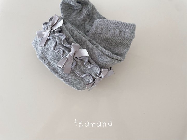 Teamand - Korean Children Fashion - #magicofchildhood - Ribbon Tights - 7