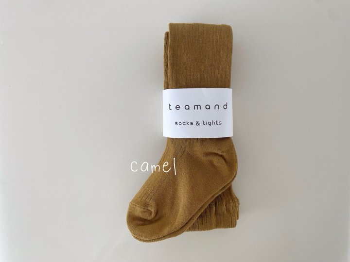 Teamand - Korean Children Fashion - #todddlerfashion - Ribbed Tights - 12