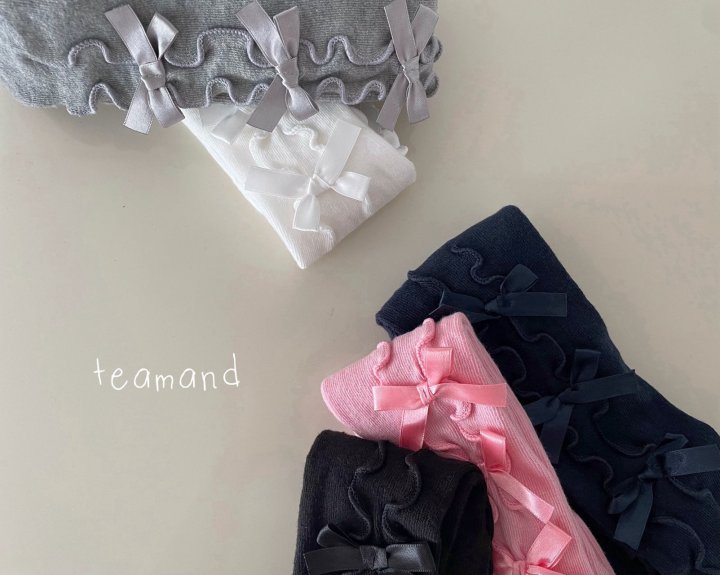 Teamand - Korean Children Fashion - #todddlerfashion - Ribbon Tights - 10