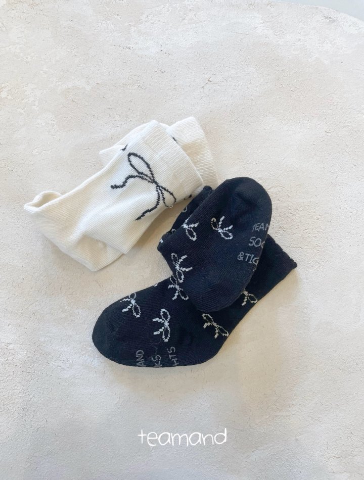 Teamand - Korean Women Fashion - #momslook - Mezzo Ribbon Set (with Mom) - 3