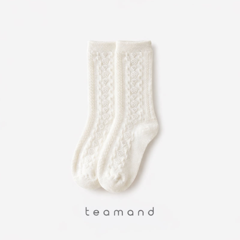 Teamand - Korean Women Fashion - #momslook - Embossed Lace Set - 3