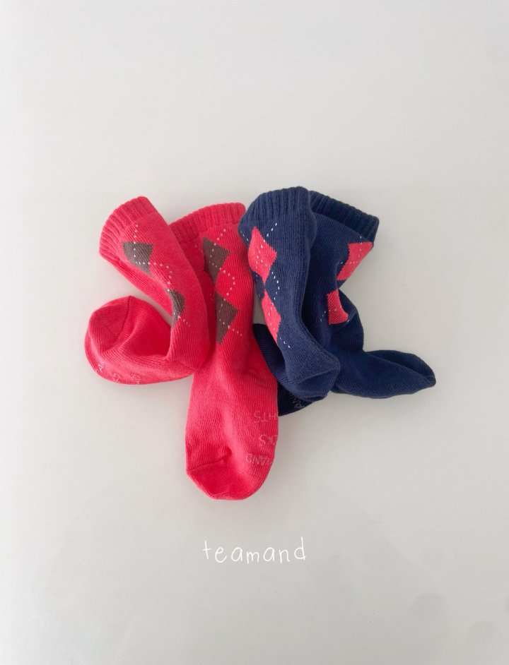 Teamand - Korean Women Fashion - #womensfashion - Eton Socks Set - 6