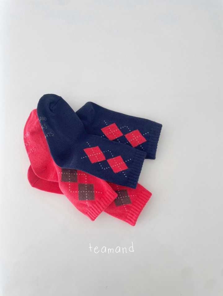 Teamand - Korean Women Fashion - #womensfashion - Eton Socks Set - 8