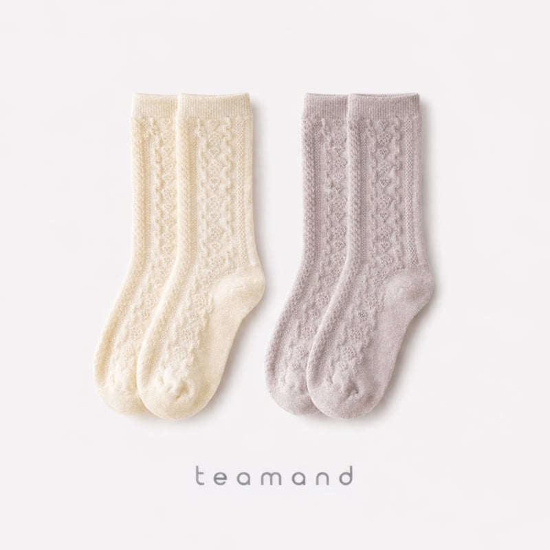 Teamand - Korean Women Fashion - #momslook - Grandma Lace Set (with Mom) - 4