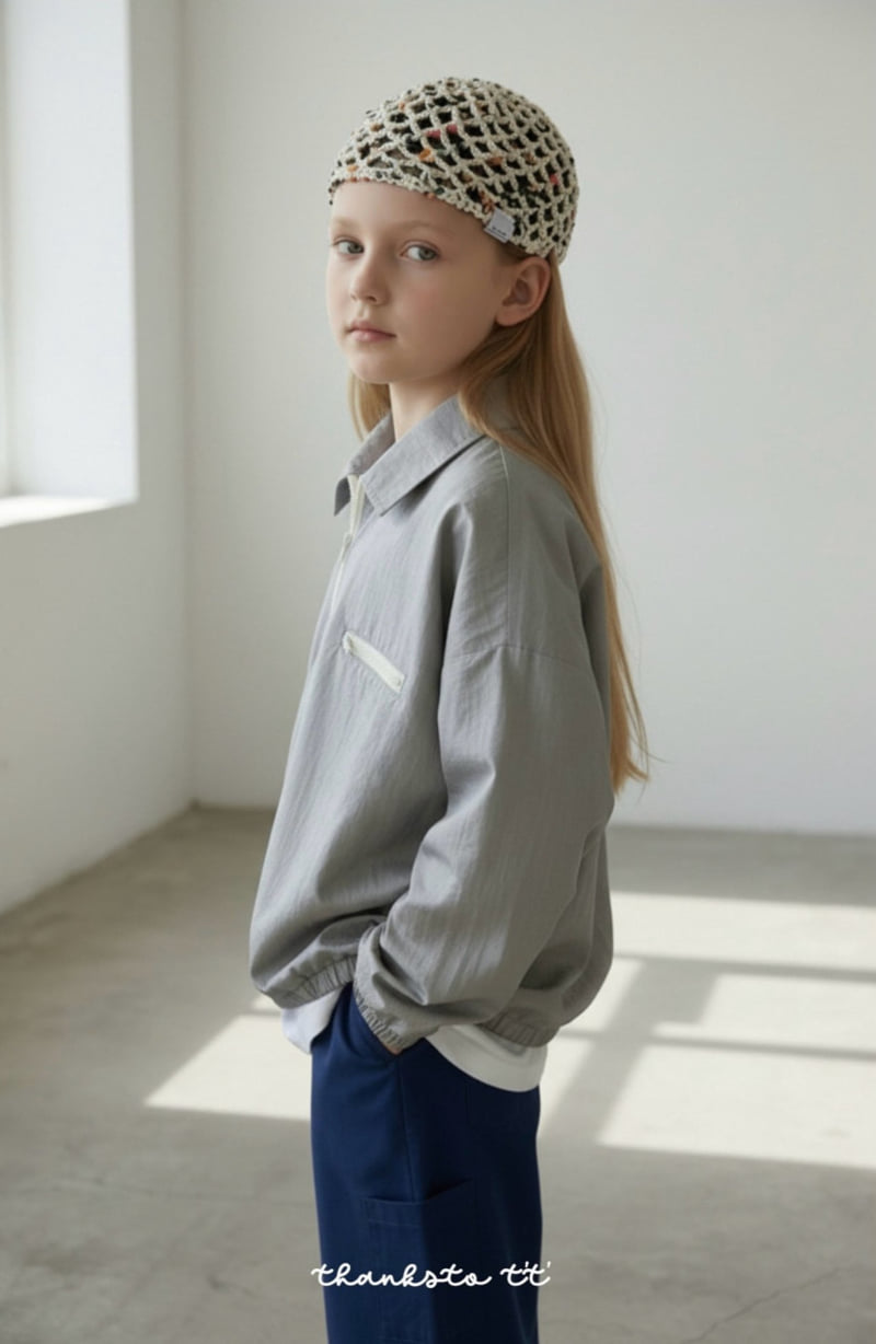 Thanksto TT - Korean Children Fashion - #Kfashion4kids - Shy Zip-Up - 6