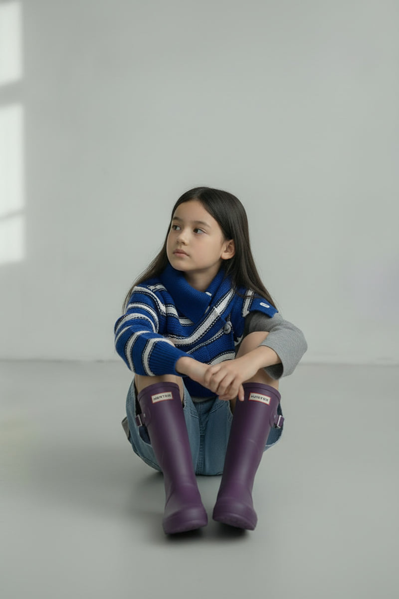 Thanksto TT - Korean Children Fashion - #childofig - Blur Cardigan - 9