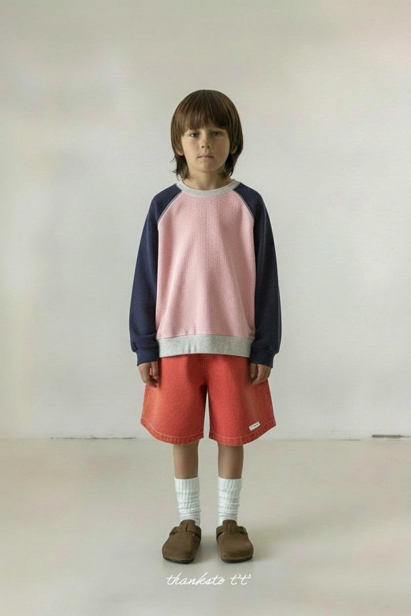 Thanksto TT - Korean Children Fashion - #kidsshorts - Wadadak Sweatshirt - 7