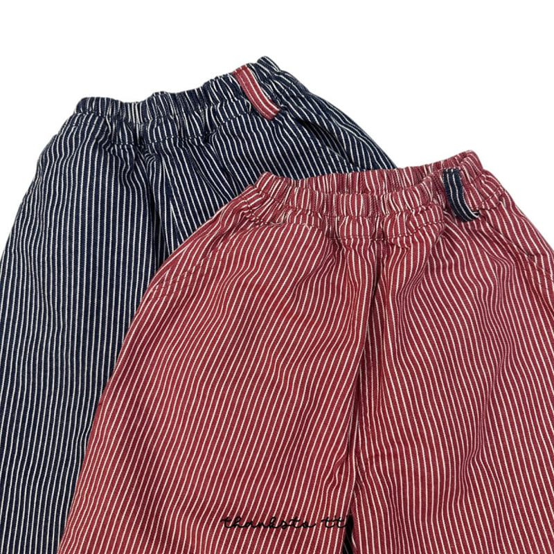 Thanksto TT - Korean Children Fashion - #kidsshorts - Straight Denim Pants - 2