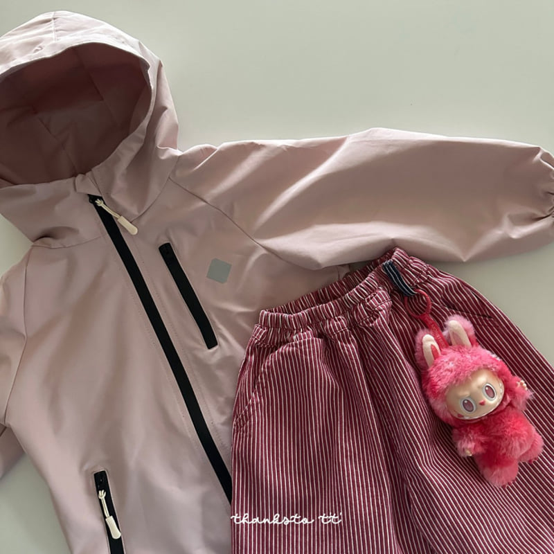 Thanksto TT - Korean Children Fashion - #littlefashionista - Straight Denim Pants - 6