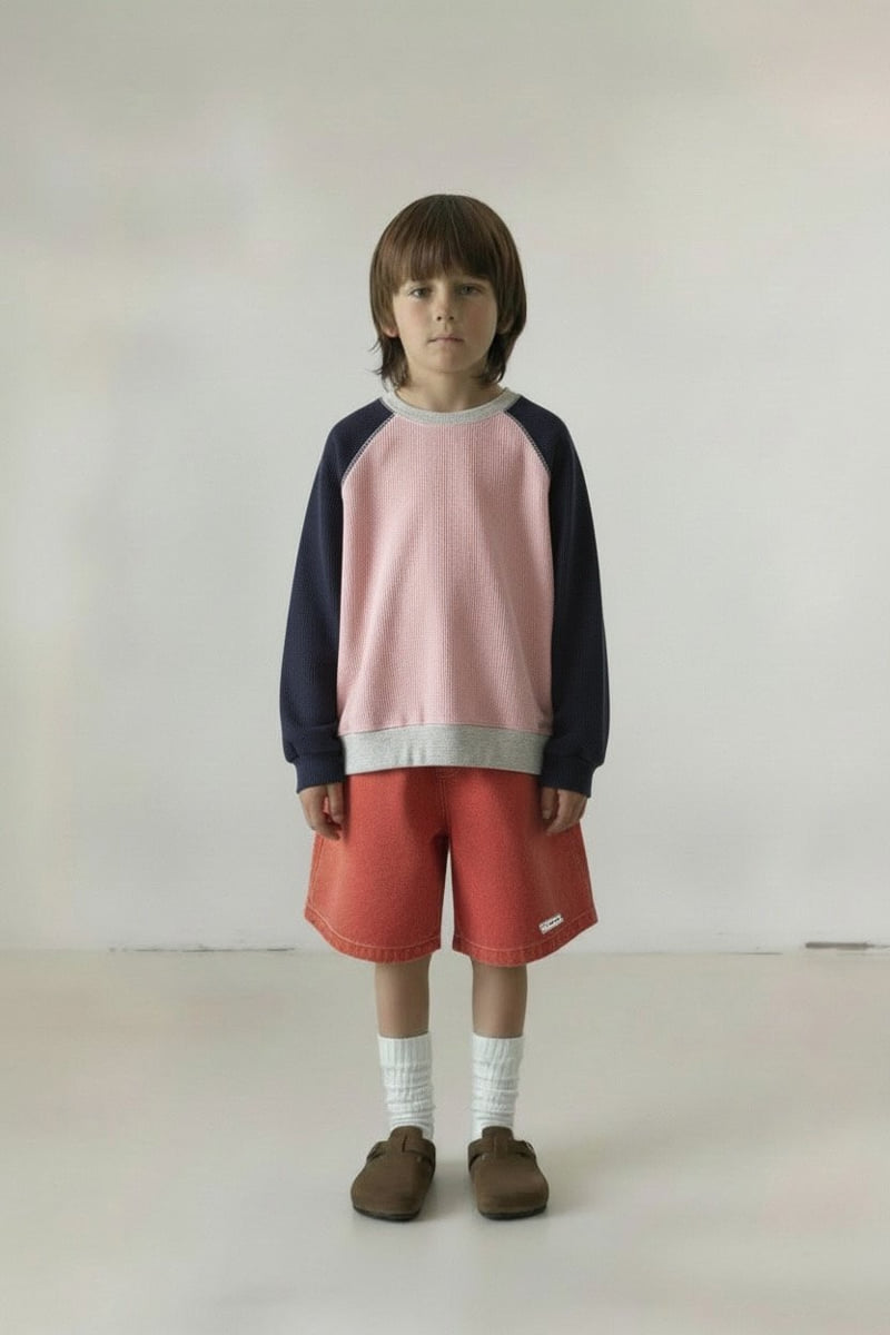 Thanksto TT - Korean Children Fashion - #magicofchildhood - Belt Pigment Pants - 8