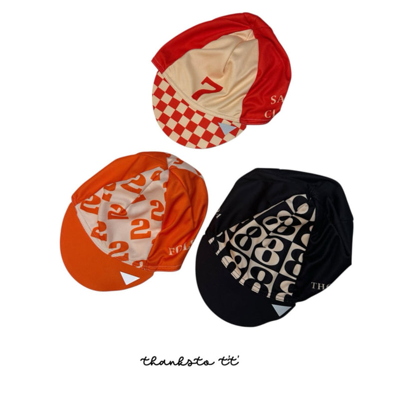Thanksto TT - Korean Children Fashion - #magicofchildhood - Number Cap