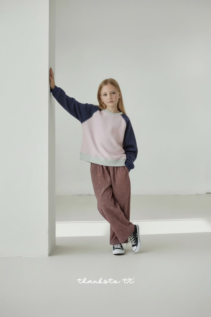 Thanksto TT - Korean Children Fashion - #minifashionista - Straight Denim Pants - 8