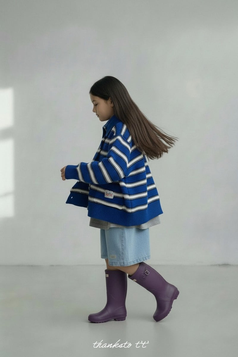 Thanksto TT - Korean Children Fashion - #prettylittlegirls - Blur Cardigan - 5